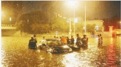 北京发布首个暴雨橙色预警(图)