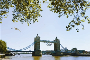 奥运给伦敦带来幸运 温度舒适阳光充足