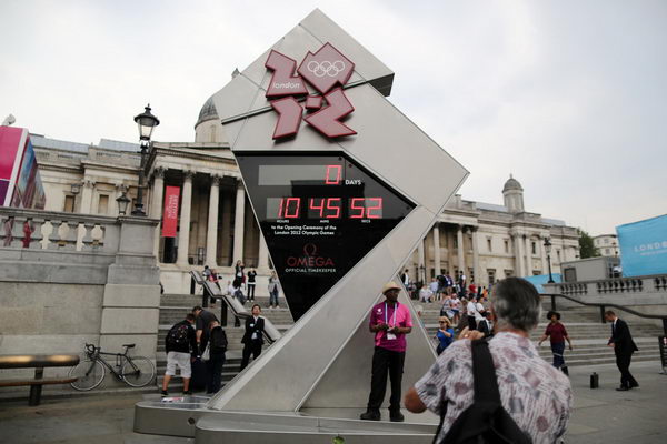 图文:2012伦敦奥运会倒计时器 伦敦奥运倒计时