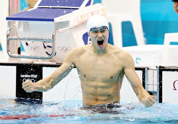 易思玲射落伦敦奥运首枚金牌 孙杨400米自由泳