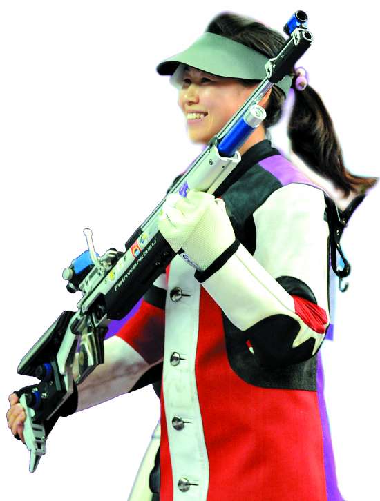 粤女将易思玲射落奥运首金