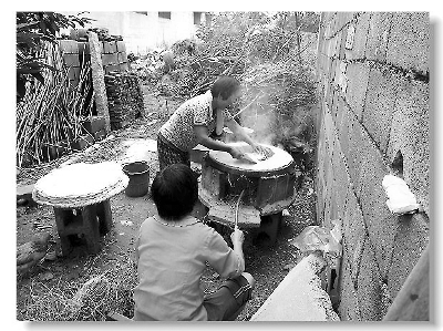 烙煎饼