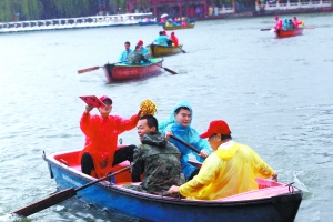 北海荡双桨军民鱼水情(图)