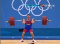 奥运视频-马丁挺举182kg险成功 举重男子69kg级