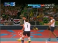 奥运视频-俄罗斯救球抓反击 巴西三人拦网得分
