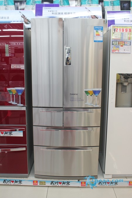 卡萨帝冰箱BCD-430W整体外观