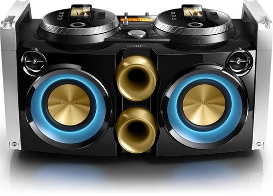 飞利浦推出便携式音响 能用iOS应用控制DJ