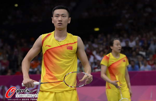奥运图:羽球中国两组混双将会师 张楠