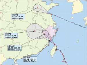 台风路径图