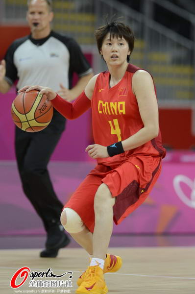 奥运图:中国女篮迎战土耳其队