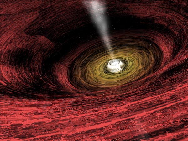 科学家揭秘超大黑洞在宇宙初期的形成过程