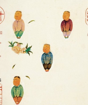 朱伟《 开春图十五号》 镜心 设色纸本 2008年作 160×120cm