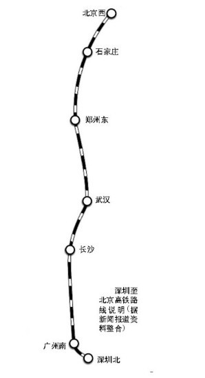 深圳广州至北京高铁或最快8小时 PK飞机选择