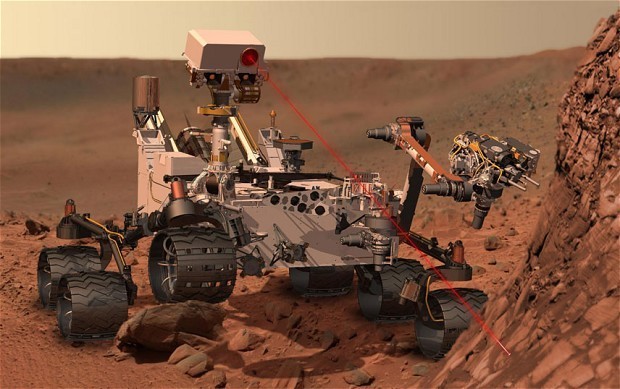 美国火星探测车今登陆为未来人类火星探索铺路