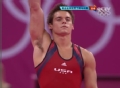 奥运视频-美国选手翻腾完美落地 亲吻跳马器具