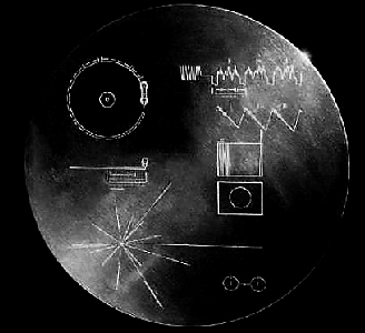 旅行者一号探测器上携带的给外星人的光盘