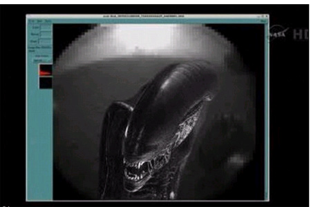 电影《异形》中的怪物也“出现”在火星上（网页截图）