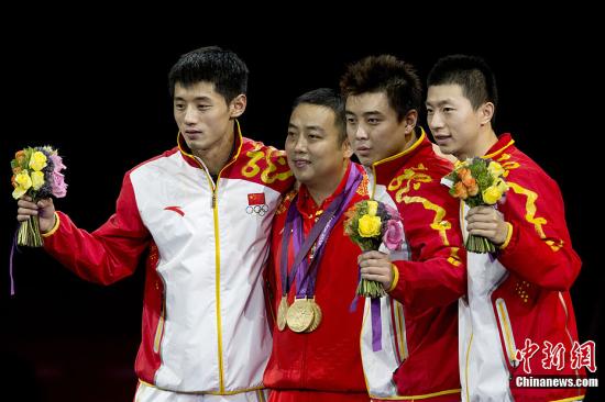 中国代表团征战伦敦奥运 六大强项贡献七成金