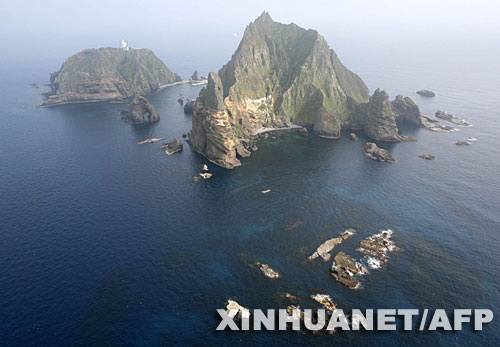 资料图片：独岛日本称“竹岛”
