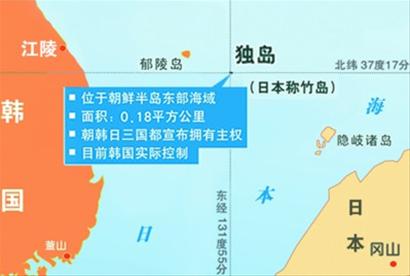 日电韩国总统李明博10日下午访问了与日本存在主权争议的独岛