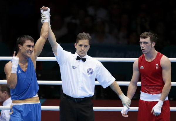 奥运会:皮耶夫男拳击69kg夺冠 萨皮耶夫获胜