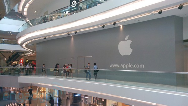 香港第二家苹果专卖店动工 或九月开幕-搜狐滚动