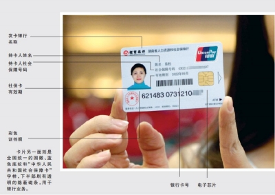 长沙12月前有望发放新版社保卡 能当银行卡(图