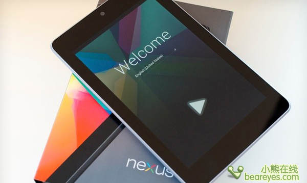 很反常!谷歌首页惊现Nexus 7平板广告(组图)