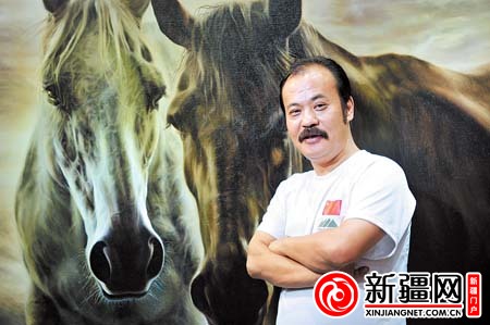 新疆野马国际集团公司董事长陈志峰。