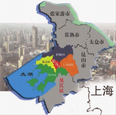 行区划调整苏州城区直接与沪接壤(图)