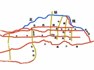 拉萨北环线全线总长15.9公里力争今年年底开工建设(图