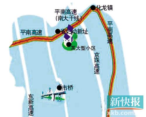平南高速改名南大干线 首期工程12月开工建设(图)