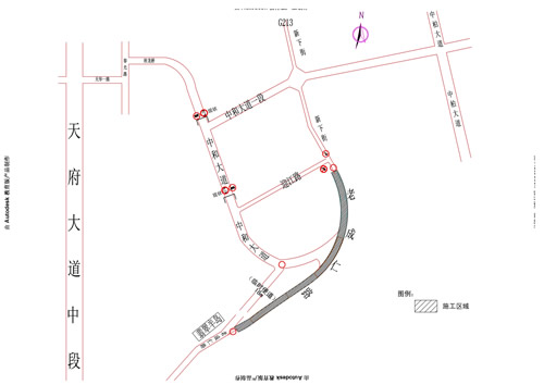 四川在线记者 黄云)4日,成都市交管局发布《关于红星路南延线老成仁路