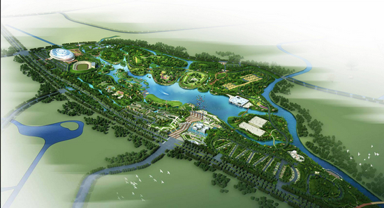 上海将出现首个自行车题公园 规划建在崇明陈家镇(图)