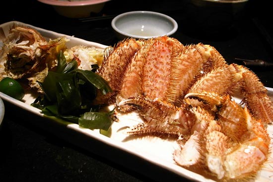 日本最著名的极品三大蟹 一只吃到饱(组图)