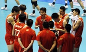图文：2012亚洲杯中国男排夺冠 谢国臣指导队员