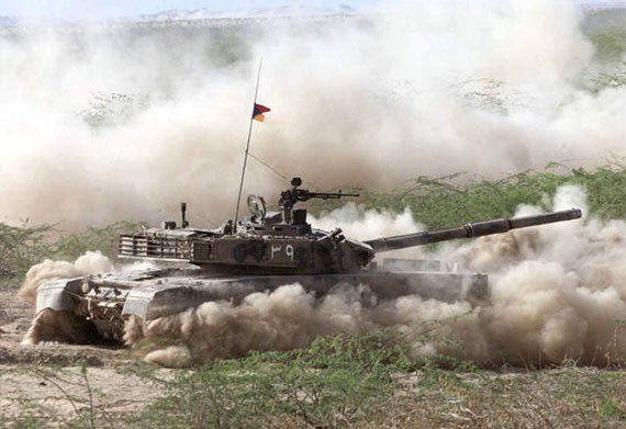 外媒：中俄坦克在苏丹战场对决 中国坦克获胜(组图)