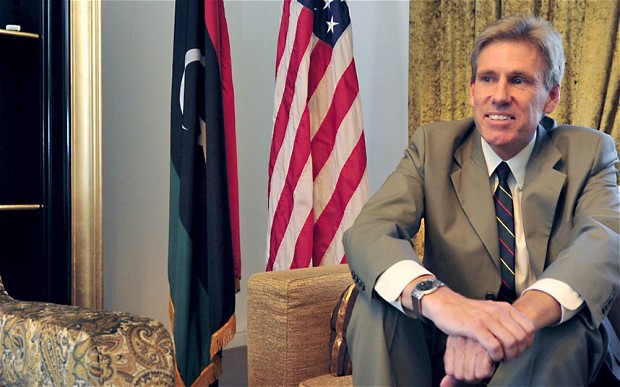 美国驻利比亚大使为何遭杀?(图)
