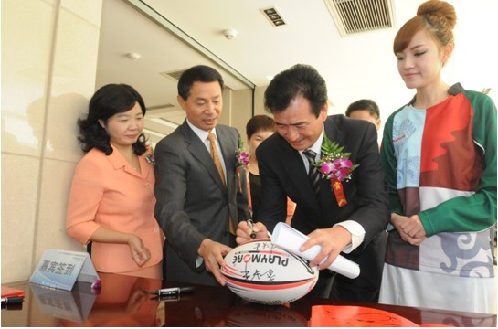 2012广州增城国际女子橄榄球赛(组图)