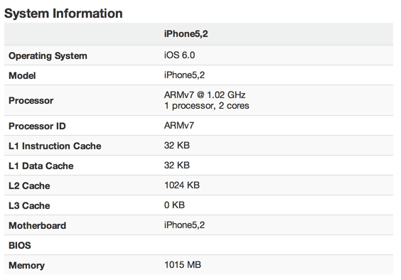 跑分数据解密苹果A6处理器:更少ARM 更多苹果