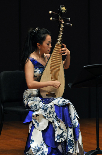 中国三大顶级演奏家古琴演奏家李祥霆,琵琶演奏家赵聪,笛箫演奏家陈悦