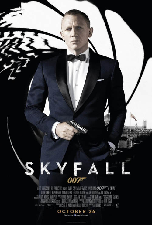 《007之天幕坠落》曝英国海报 邦德西装出新款