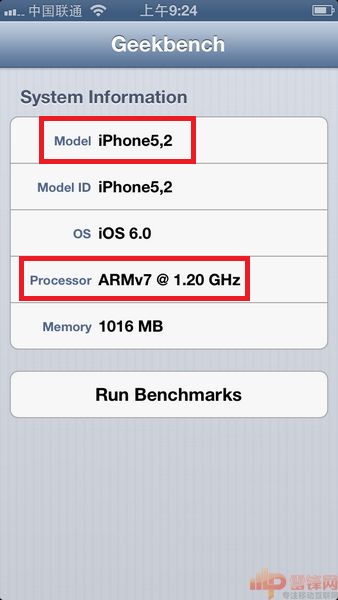 iPhone5其实是1.3GHz？从Geekbench看A6芯片
