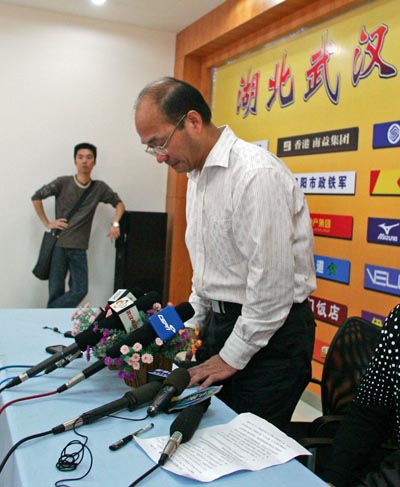 1、2008年武汉光谷宣布退出中超联赛