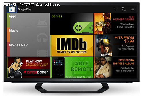谷歌TV机顶盒将支持通过Google Play购买电影