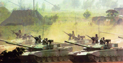 中国8年内造2万辆坦克 或收复被俄占领土
