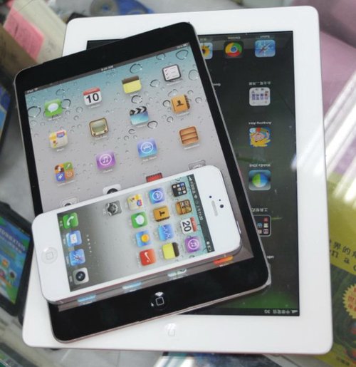 疑似苹果ipad mini 4g版真机谍照曝光