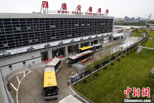 北京最大交通枢纽将于20日启用(组图)