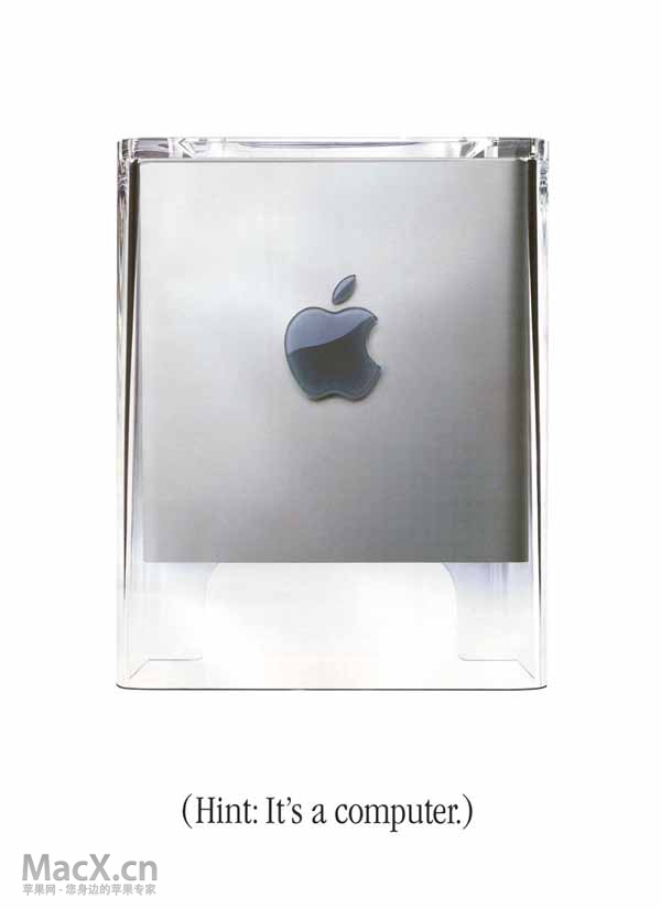 No.6 　　虽然图片中的Power Mac G4 Cube并不是很成功，但苹果依旧为这款产品制作了许多优秀的广告。