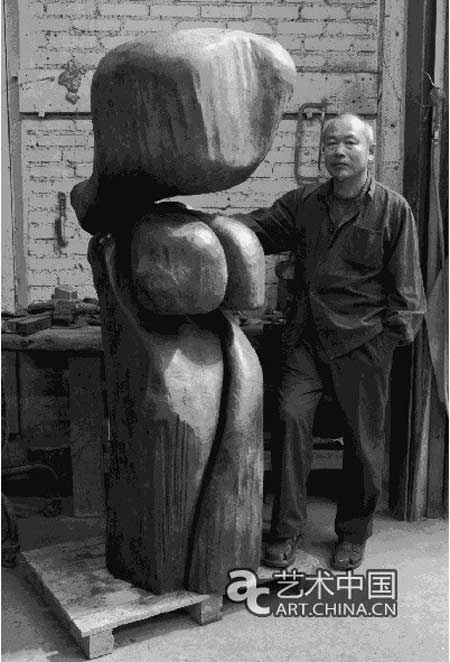 王克平中国个展将展出木雕基础铸造的铜雕